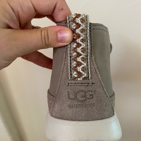 Ugg Mens Freamon Waterproof Chukka Boot Size 9 Taupe Tan Gray WP Antilope Shoes main image 9